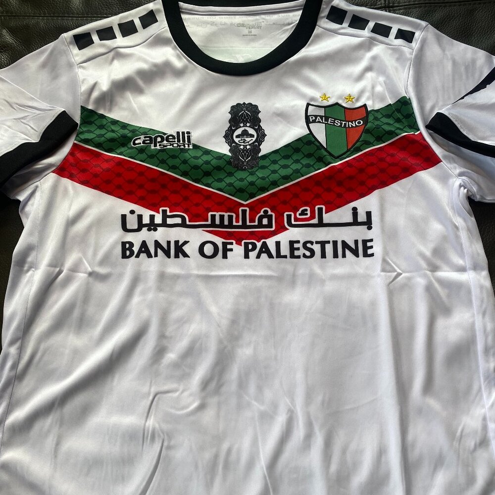 CHILE CLUB Deportivo PALESTINO Men's JERSEY Sz M,L,XL,2XL by Capelli Palestine